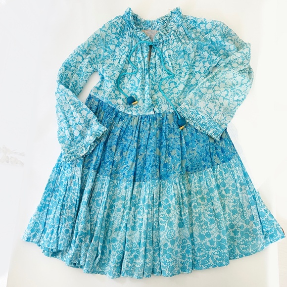 Yvonne S. Kids Bohemian Printed Dress Size 6